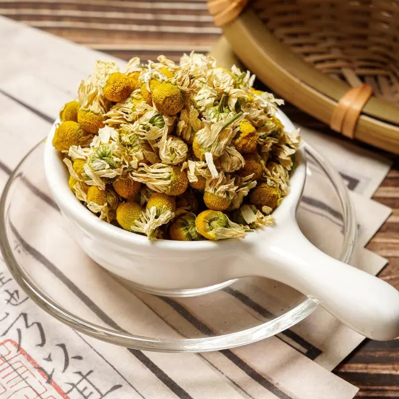 Dried Chamomile Flowers 500g Loose Herbal Tea Yang Gan Ju Bulk Cold Brew Floral Infusion - Image 4