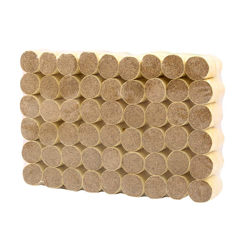Moxa Wool Cones Ai Zhu 艾柱 Hand Rolled Aged Mugwort for Moxibustion Home Use 54 Pieces Per Board - Image 5
