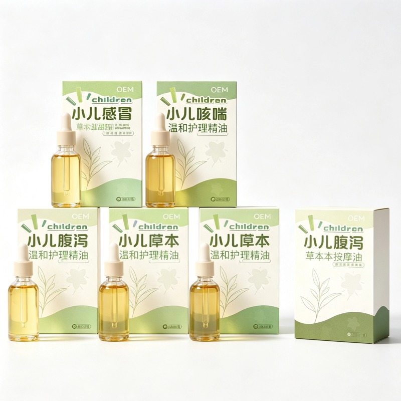 Pediatric Tuina Massage Oil Xiao Er Tui Na You Plant-Based Massage Oil for Abdominal and Back Rubbing - Image 5