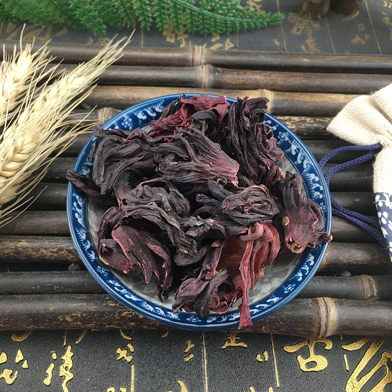 Dried Roselle Hibiscus Mei Gui Qie Loose Flower Petals for Herbal Tea and Sour Plum Drink 500g - Image 2