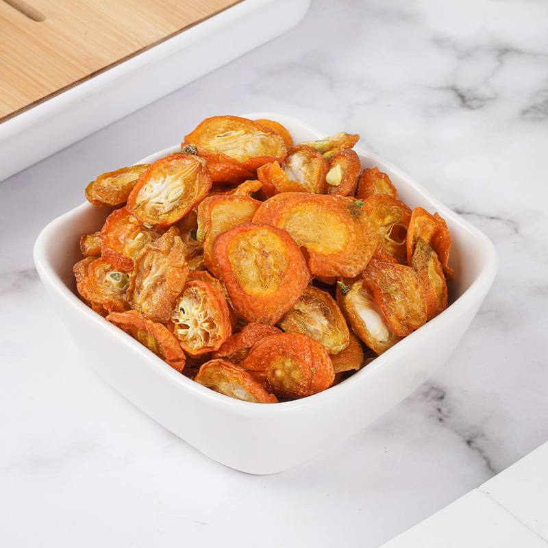 Dried Kumquat Slices (Fortunella margarita) — Sulfur-Free Fruit Tea, 110g Jar - Image 2