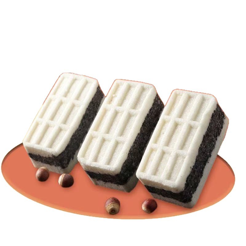 Black Rice Gorgon Fruit Cake Qian Shi Gao Traditional Handmade Soft Sweet Snack 250g Bag - Image 5