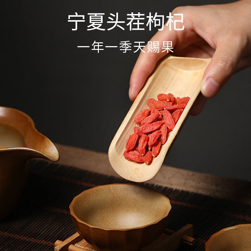 Dongfang Song Four-Herb Gift Box Xiaoman American Ginseng Black Reishi Goji Cordyceps 210g - Image 2