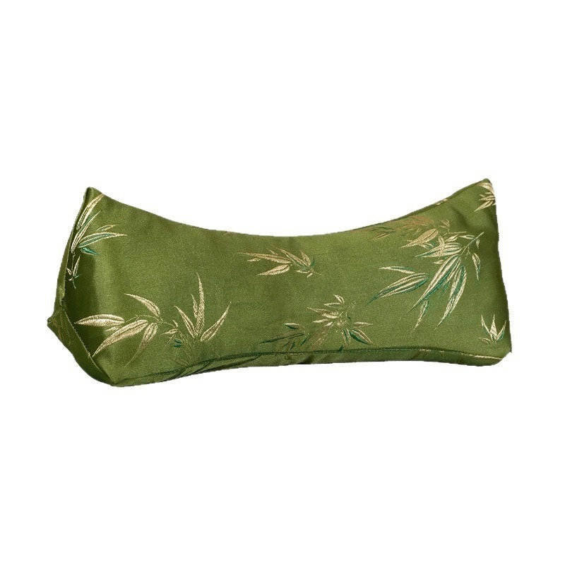 Mugwort Buckwheat Neck Pillow Ai Ye Pillow Herbal Cervical Support Triangle Gift Box - Image 5