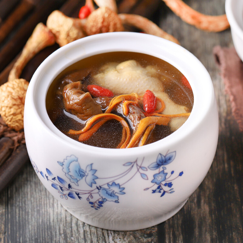 Dried Agaricus Blazei Mushrooms Ji Song Rong 500g Natural Culinary Fungi for Soup Broth and Stews - Image 5