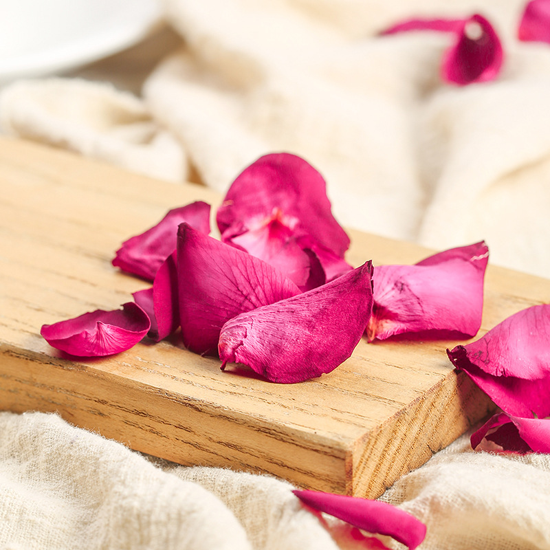 Dried Rose Petals Mei Gui Hua 500g Edible Pingyin Rose Flower Buds for Tea Baking and Sachets - Image 3