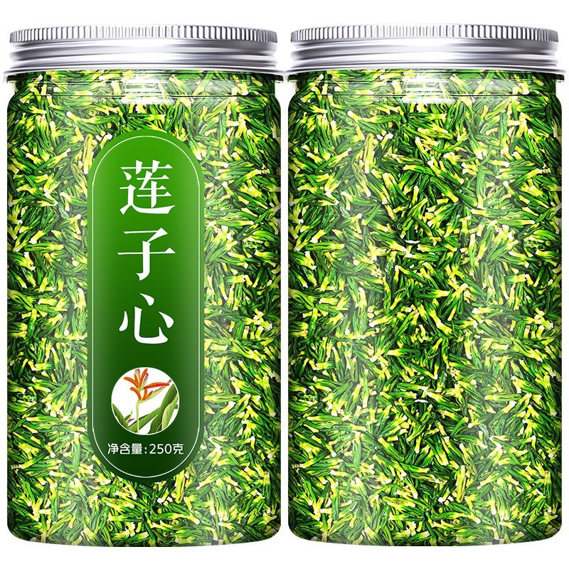 Lotus Plumule Lian Zi Xin Dried Herbal Tea 70g Jar Premium Nelumbo nucifera Plumule for Daily Infusions - Image 5