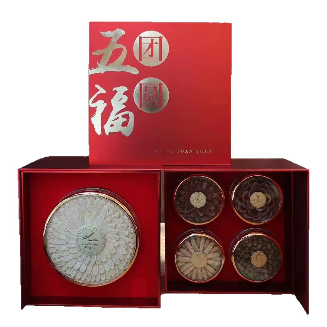 American Ginseng Gift Box Hua Qi Shen Premium Herbal Gift Set for Elders Festive Wellness Present - Image 5