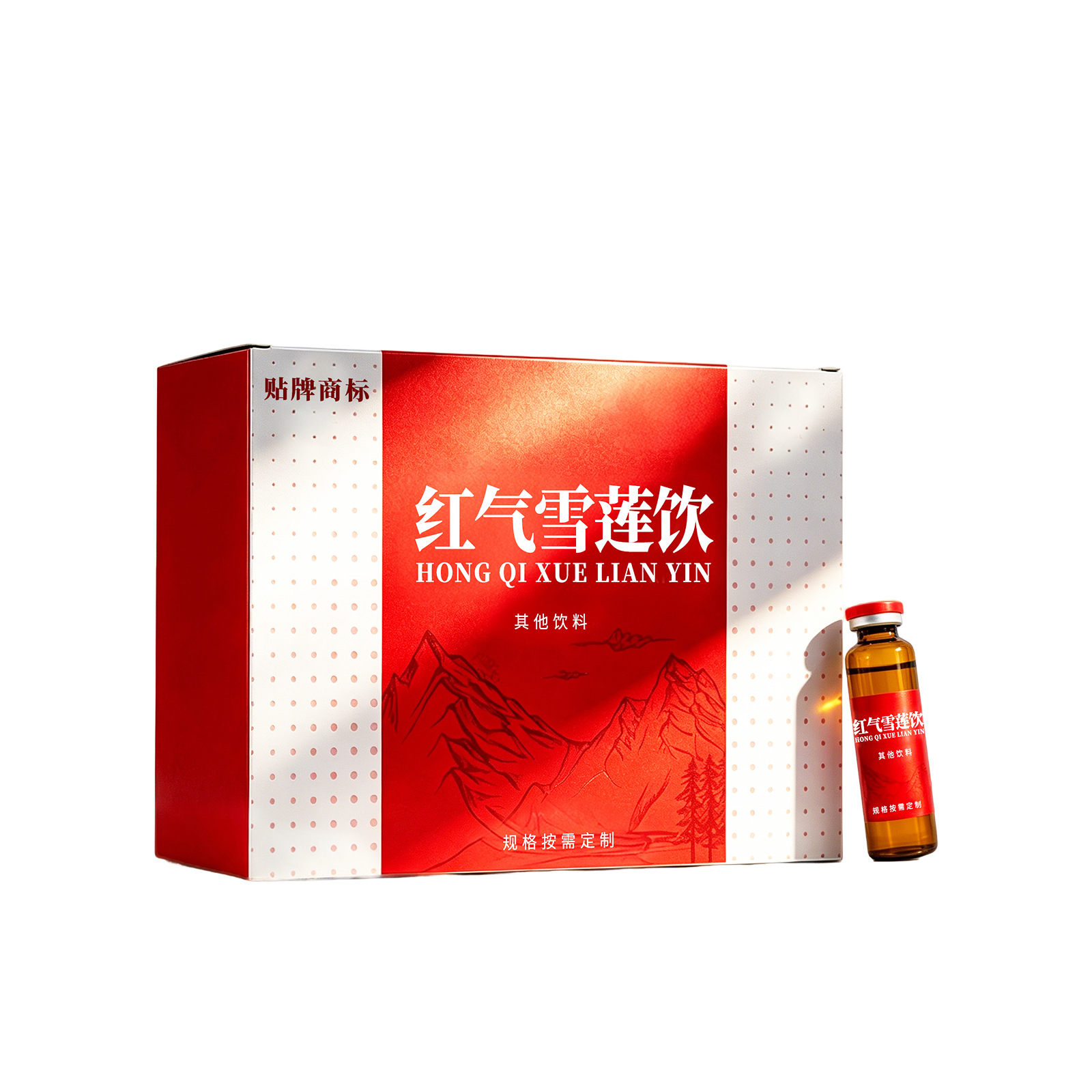 Hong Qi Xue Lian Yin — OEM Custom Bottled Ginseng & Donkey-Hide Gelatin Herbal Drink - Image 5