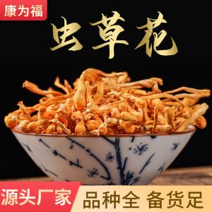 Cordyceps Flower Powder (Cordyceps militaris) — Dried Edible Fungus for Cooking & Soup
