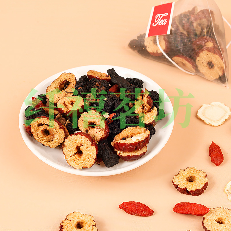 Ginseng Five Treasure Tea Ren Shen Wu Bao Cha 25 Tea Bags 10g Each Daily Herbal Tea - Image 3