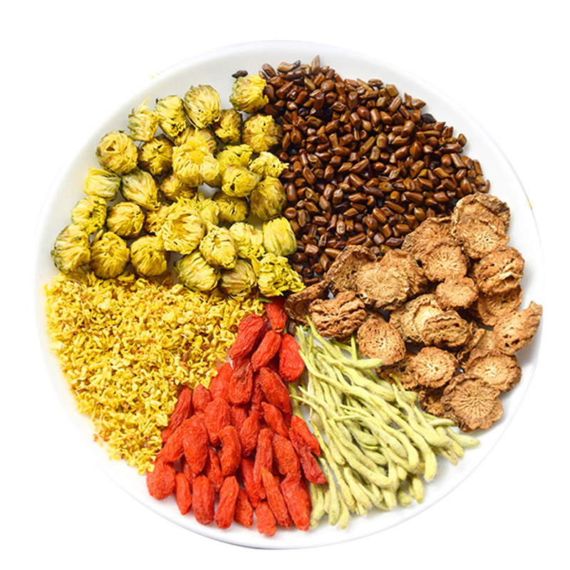 Chrysanthemum Cassia Seed Tea Jue Ming Zi Herbal Blend 20 Pyramid Tea Bags 100g - Image 5