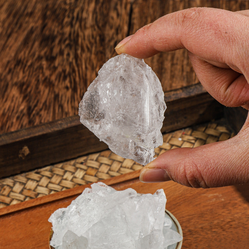 White Alum Block Bai Fan 500g Dried Mineral Herb for Traditional Use - Image 2