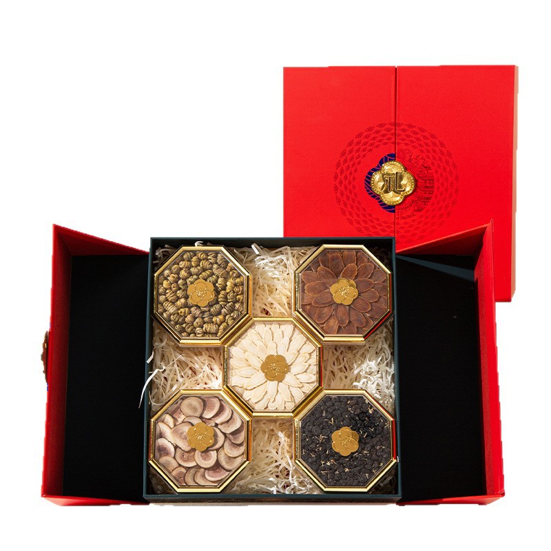 American Ginseng Five-Item Nourishing Gift Box Herbal Combination for Corporate Gifting and Elders - Image 5