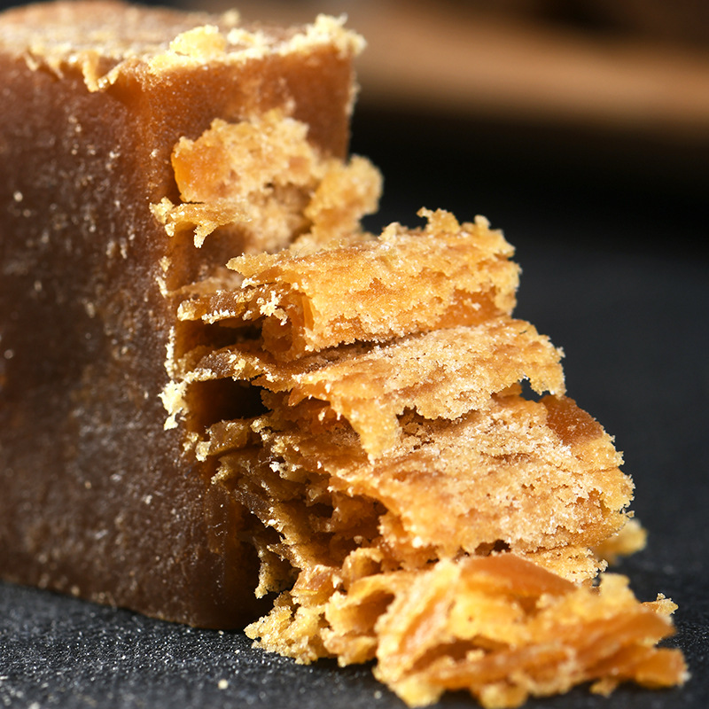Yunnan Pure Sugarcane Brown Sugar Blocks 500g Traditional Handmade Hong Tang - Image 3