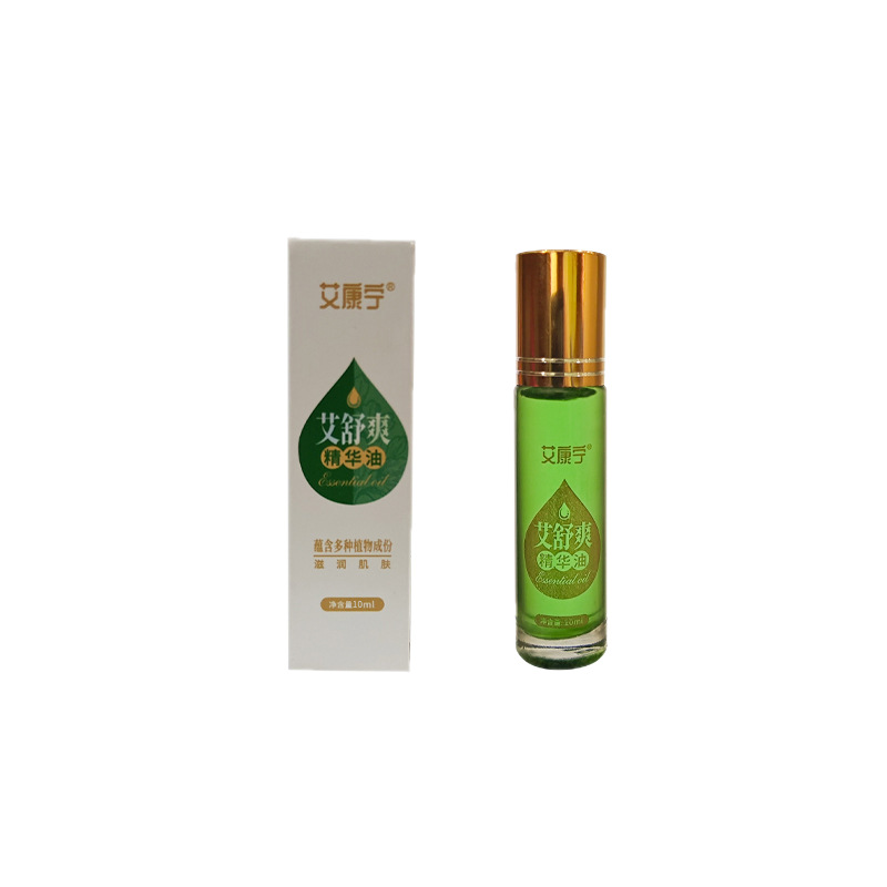 Qichun Mugwort Essential Oil 10ml Herbal Massage Oil for Wellness and Aromatherapy - Image 5