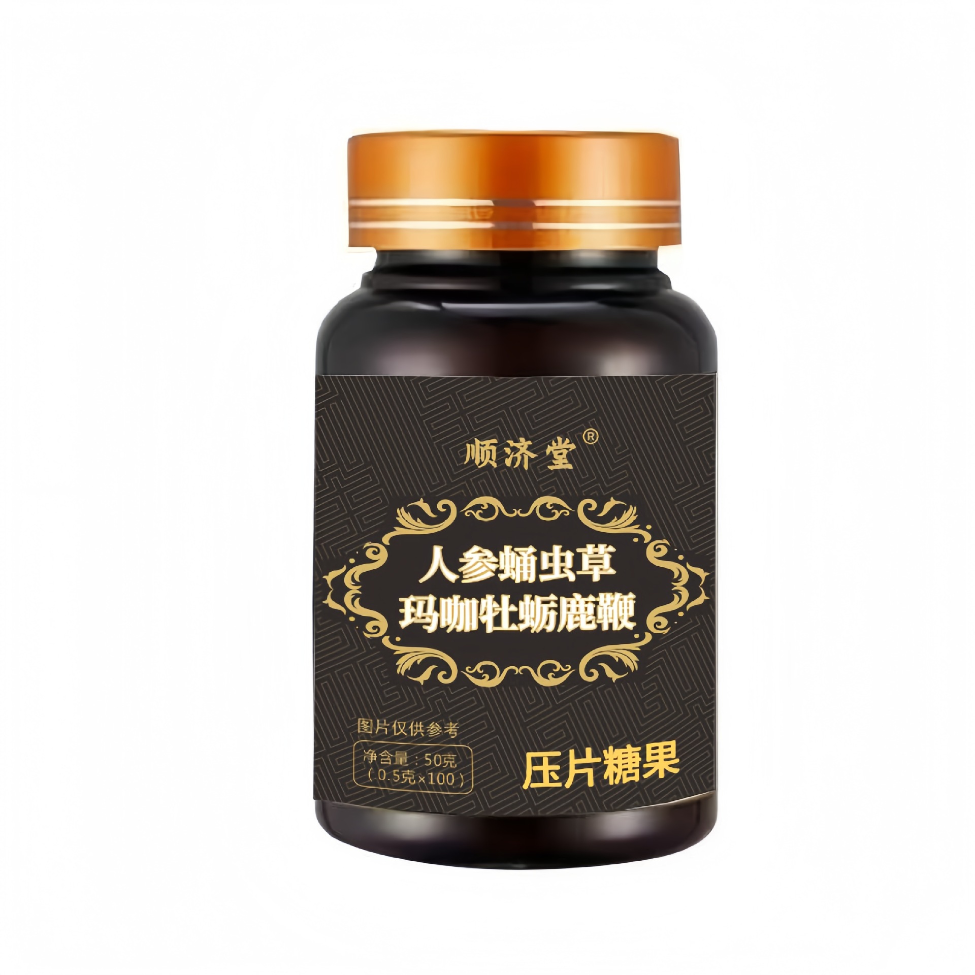 Ginseng Cordyceps Maca Oyster Deer Penis Tablets 0.5g x 100 Tablets Bottle - Image 5