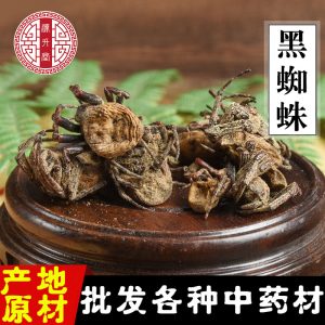 Black Spider Dried Herb (Hei Zhi Zhu) — Traditional Chinese Medicinal Spider, 500g