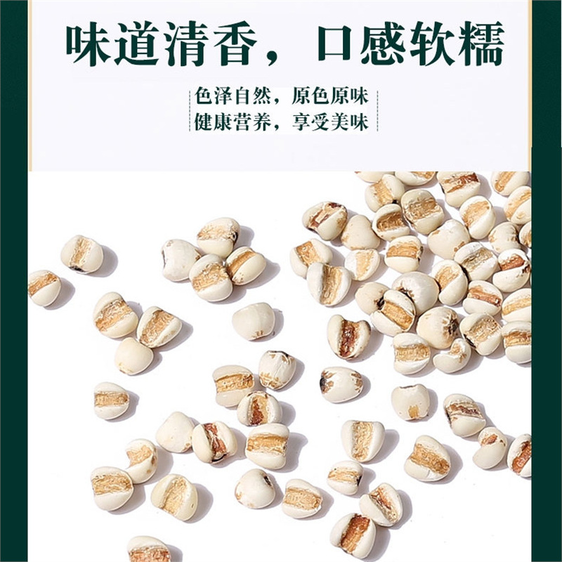 Coix Seed Yi Yi Ren 500g Dried Job's Tears for Tea Soup and Congee - Image 5