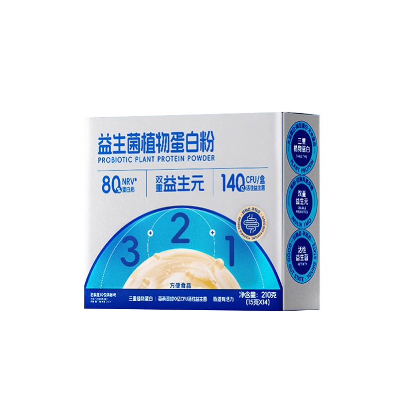 Probiotic Plant Protein Powder 210g Sugar-Free Soy and Whey Blend Breakfast Drink for Middle-Aged and Older Adults - Image 5