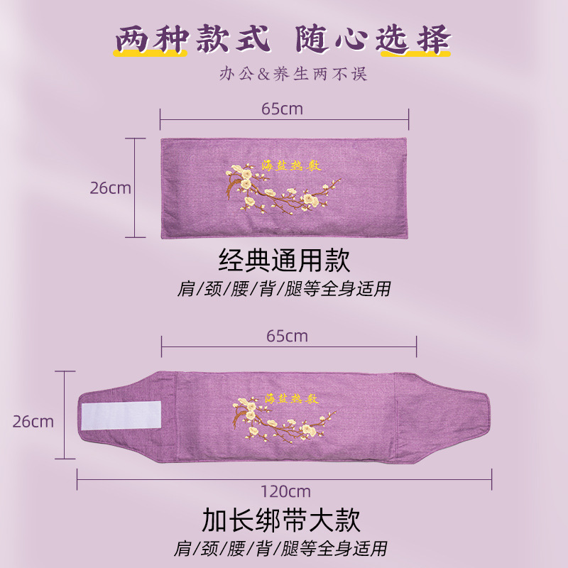 Electric Sea Salt Heat Therapy Bag 2.2kg Smart Temperature Control 9 Levels Home Leg Care - Image 3