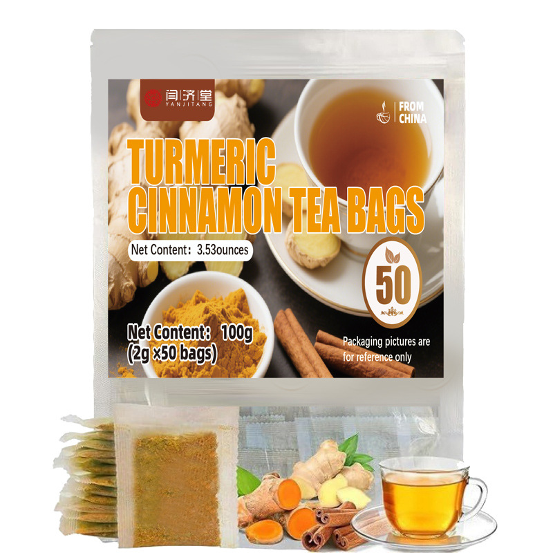 Lemon and Ginger Herbal Tea Bags 60 Tea Bags 120g Sugar Free Daily Wellness Brew - Image 5