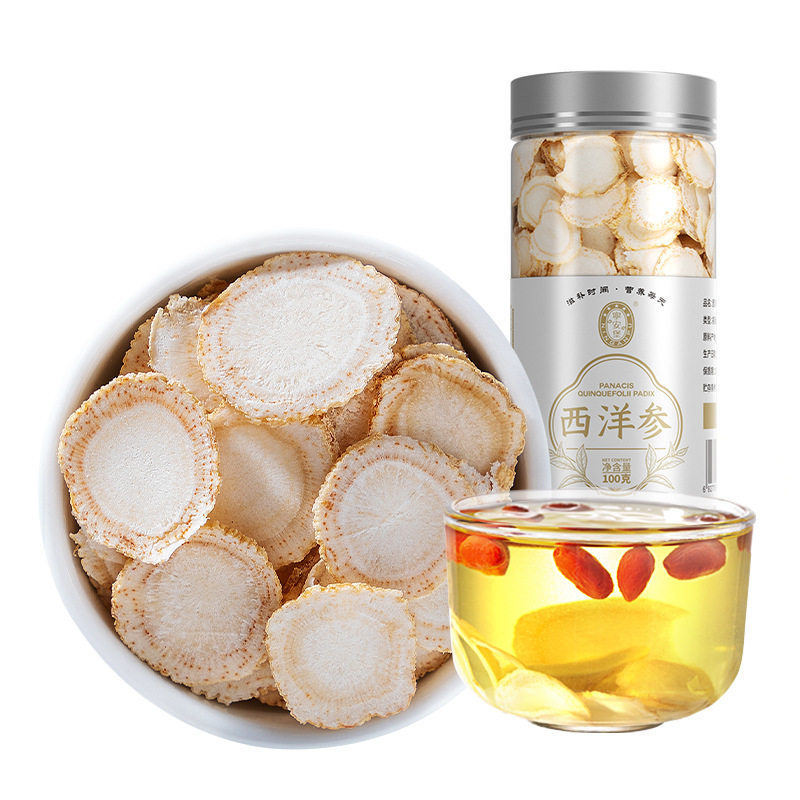 American Ginseng Slices from Changbai Mountain 100g Jar for Tea and Soup - Image 5