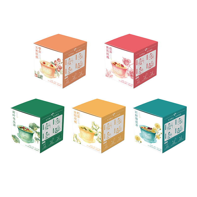 Oolong Rose Herbal Tea Bags 180g Individually Wrapped Triangle Sachets for Daily Wellness - Image 5