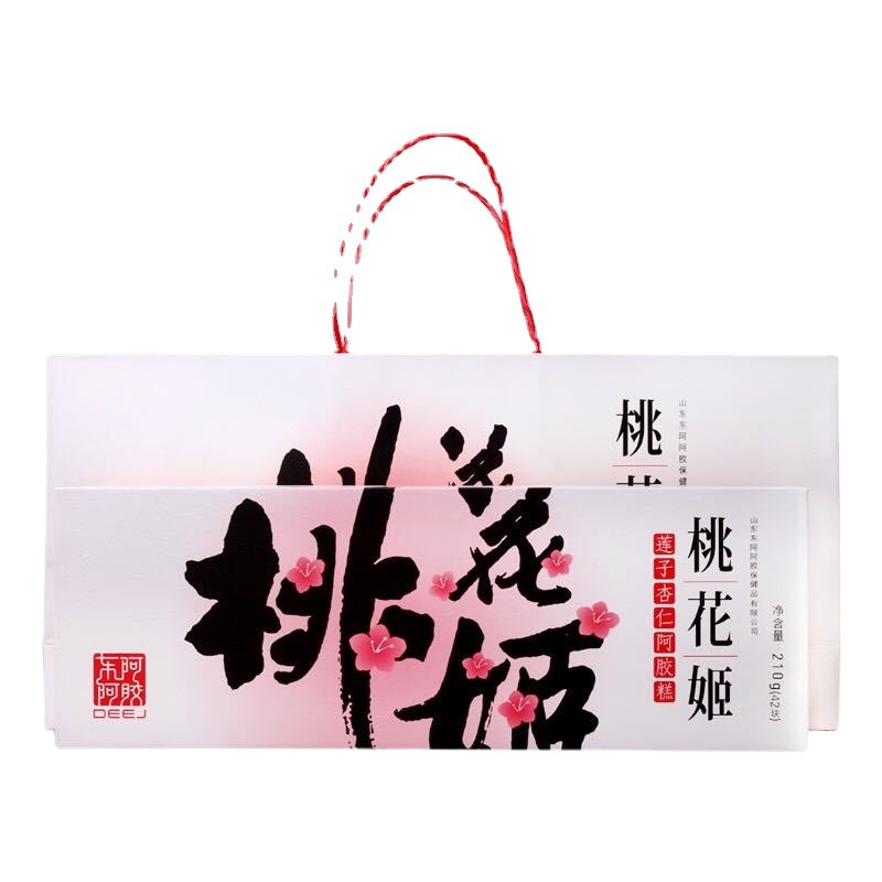 Peach Blossom Lady Ejiao Cake (Donkey-Hide Gelatin Paste) — Ready-to-Eat Herbal Confection Gift Box - Image 2
