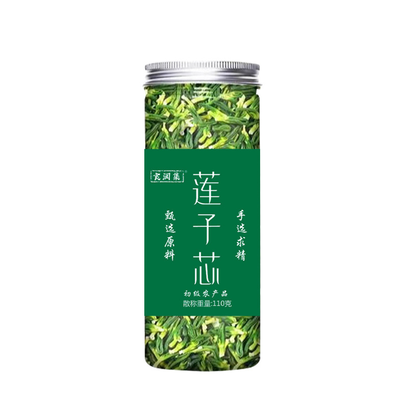 Lotus Plumule Lian Zi Xin 110g Jar Dried Lotus Seed Core for Herbal Tea - Image 5