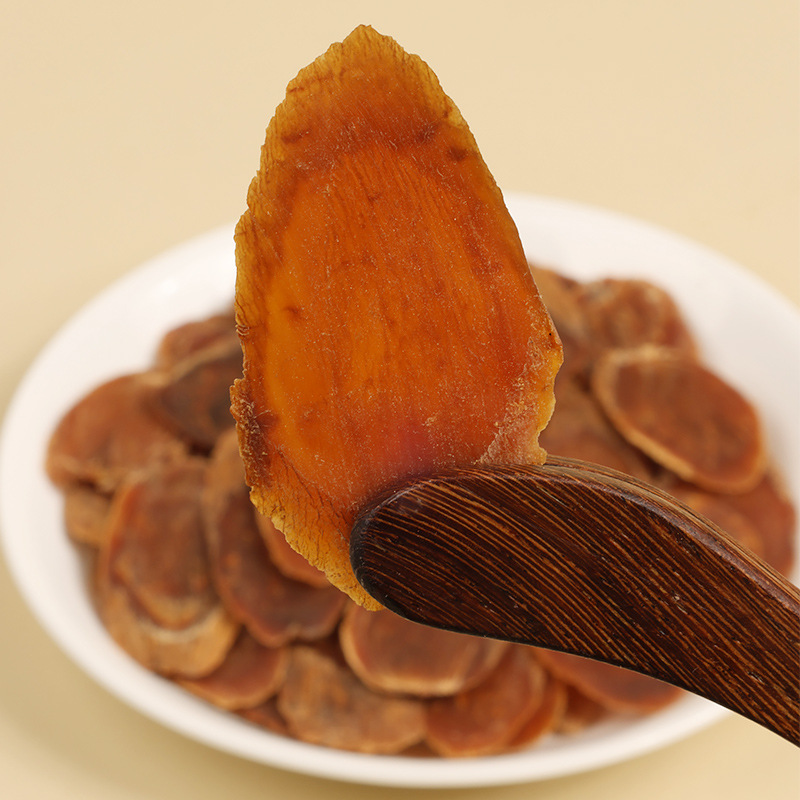 Red Ginseng Slices Hong Shen Whole Root Cut No Sugar Added Dried Panax Ginseng for Culinary Use - Image 2