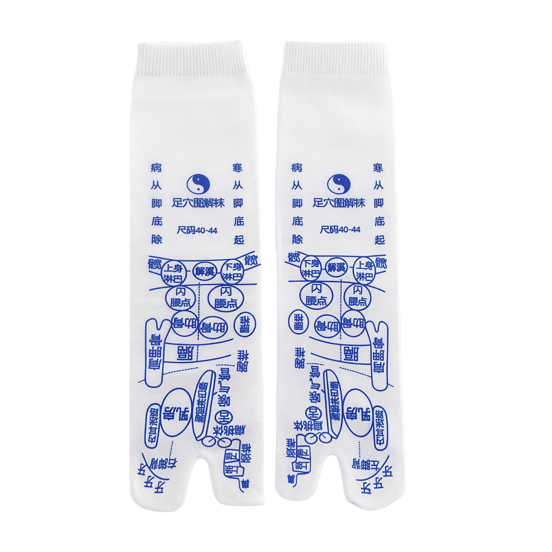 Foot Reflexology Sock Set with Acupoint Chart Massage Rod and Pointing Pen for Foot Care - Image 5