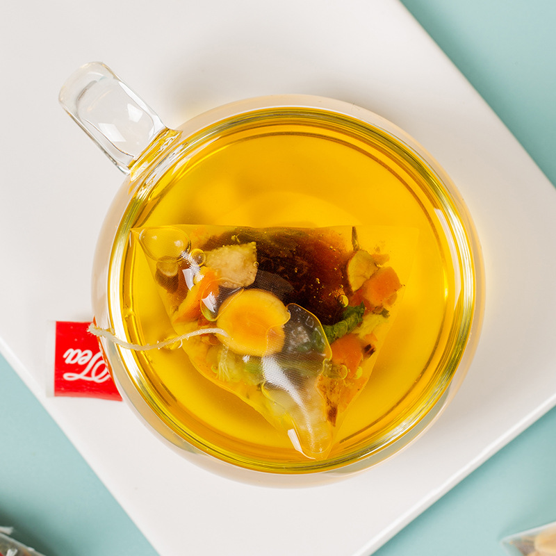 Shi Run Ji Herbal Tea Blend 100g Triangular Tea Bags with Luo Han Guo Honeysuckle Licorice Snow Pear Loquat - Image 4