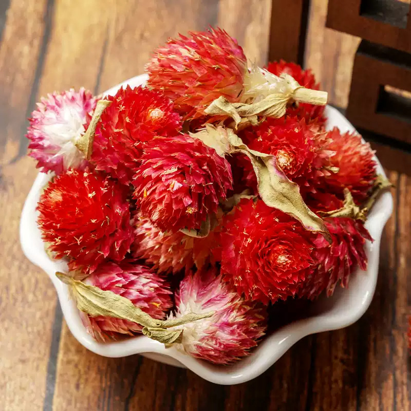 Dried Red Peach Blossom Tea Hong Qiao Mei 500g Loose Flower Buds for Herbal Tea and Decoration - Image 2