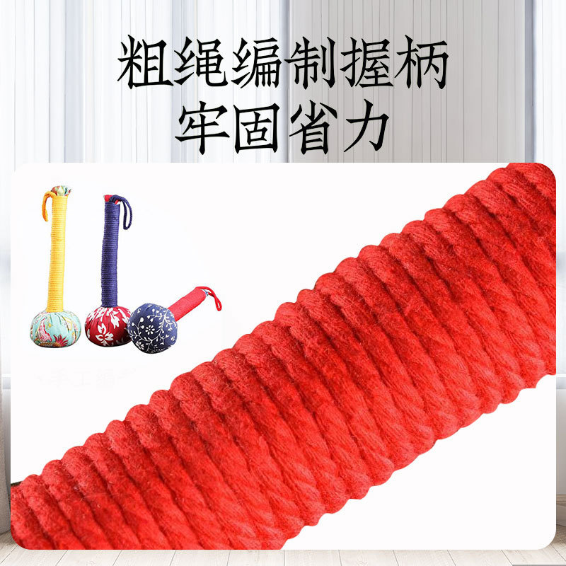Mugwort Massage Hammer Handheld Herbal Tapping Stick for Neck Waist Acupoint Relief - Image 3