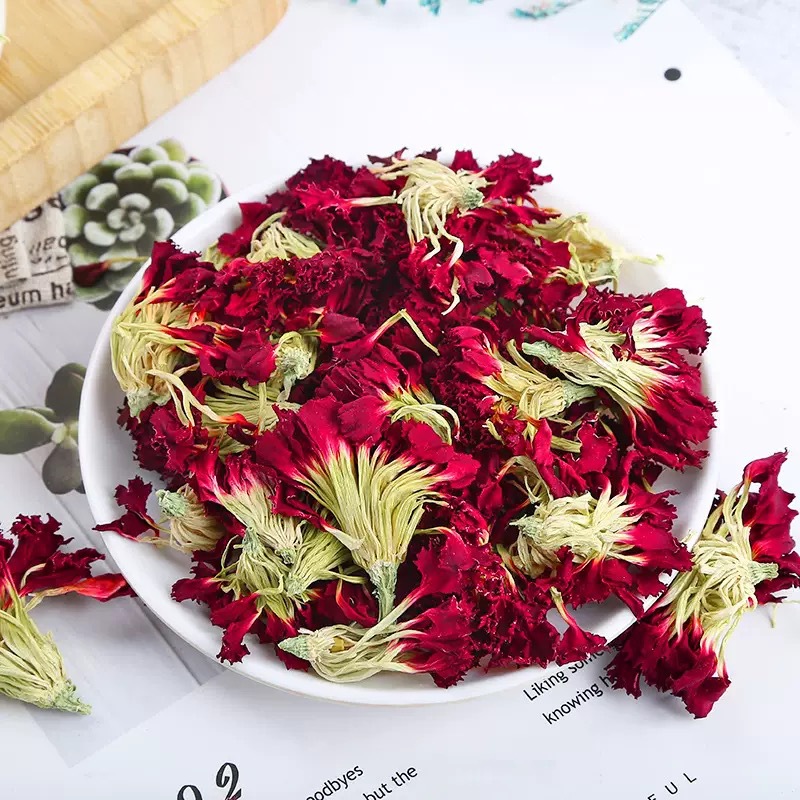Dried Carnation Flower Tea Kang Nai Xin 500g Yunnan Herbal Floral Tea for Blending and Daily Infusions - Image 2