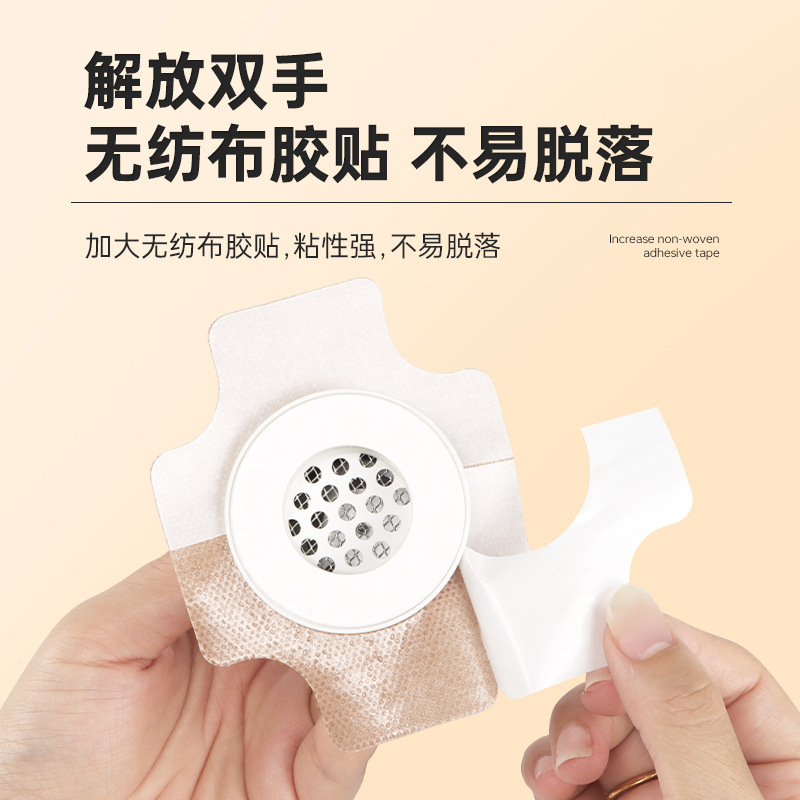 Low-Smoke Moxa Stick Hanging Moxibustion Tube Portable Temperature Control Home Moxa Device 8x10cm 60 Patches - Image 4