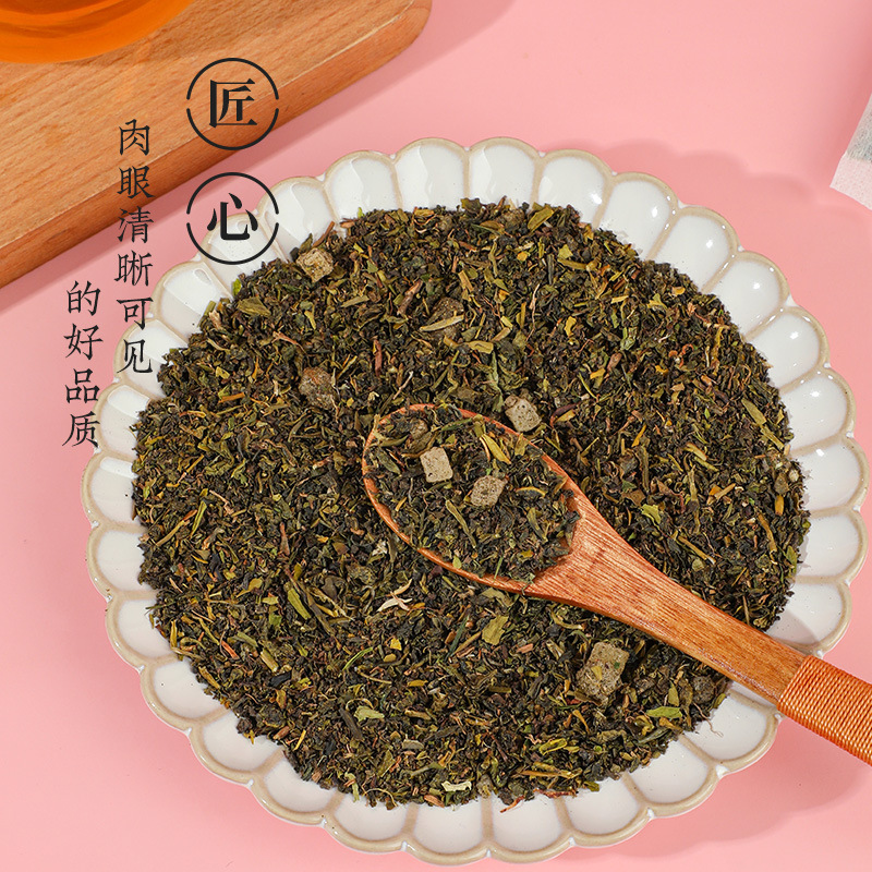 Peach Oolong Tea Bags Mi Tao Wu Long Cold Brew Fruit Herbal Tea Gift 300g - Image 3