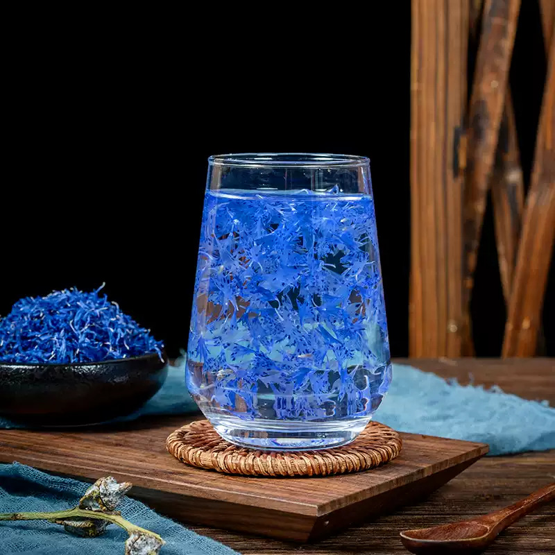 Dried Cornflower Petals Shi Che Ju Edible Flower Petals for Baking Cake Decoration and Herbal Tea Bulk - Image 4