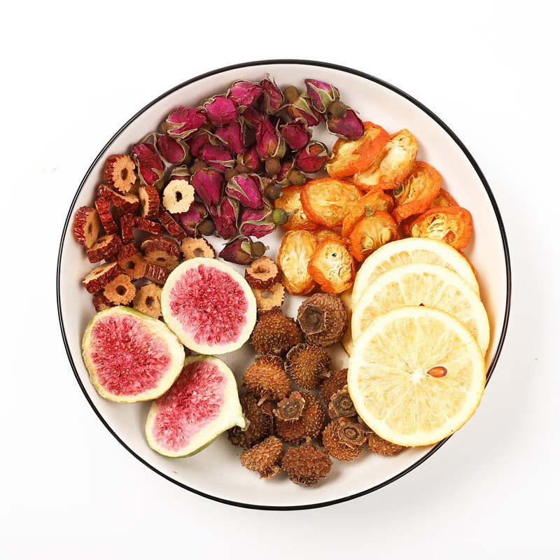 Morning C Evening A Fruit Tea Set Lemon Rosa Roxburghii Fig Mulberry Black Goji Rose 200 Bags - Image 3