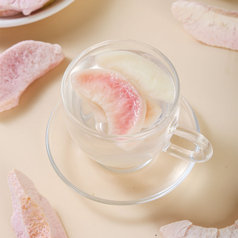 Freeze-Dried Peach Crisps (Prunus persica) — FD White Peach Snack for Tea & Daily Enjoyment - Image 4