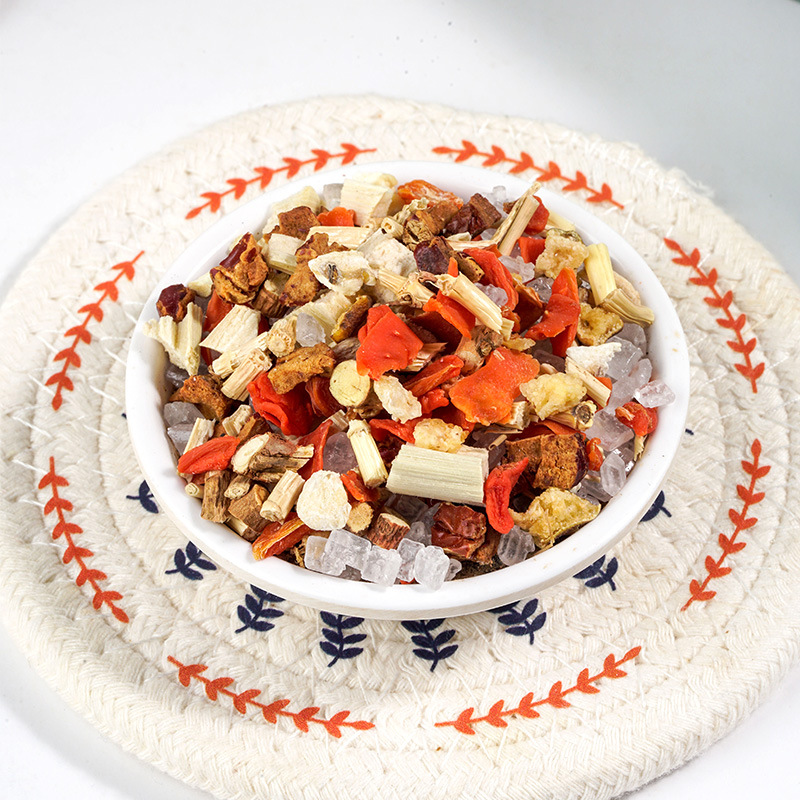 Sugarcane Imperata Snow Pear Tea 240g 20 Pyramid Tea Bags Herbal Blend - Image 3