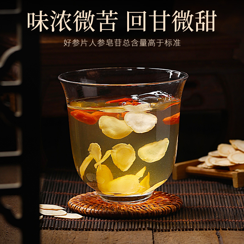 Canadian American Ginseng Slices Gift Box 96g 12 Jars Large 1.2-1.4cm Decoction Pieces - Image 2