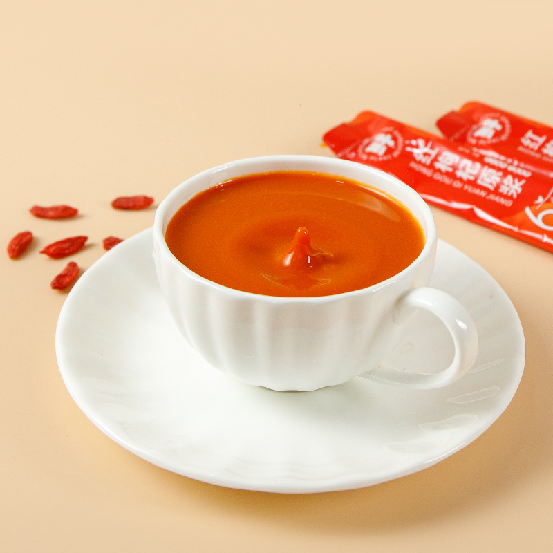 Ningxia Red Goji Berry Puree Gou Qi Zi Juice 150ml Box Fresh Pressed Plant Drink - Image 3