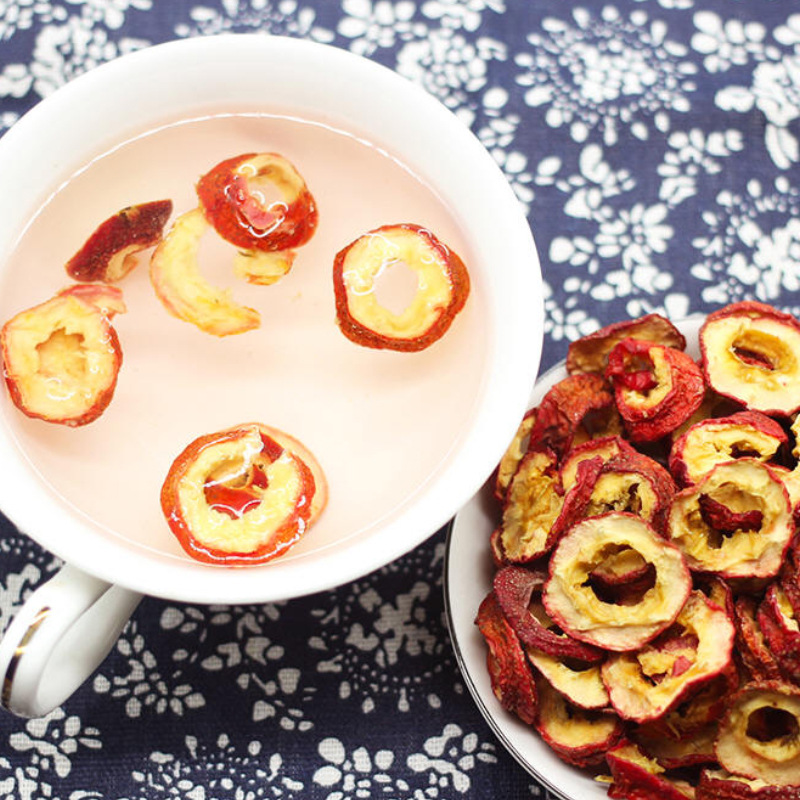 Dried Hawthorn Rings Shan Zha Seedless Hawthorn Slices for Tea and Infusions 500g Bag - Image 4