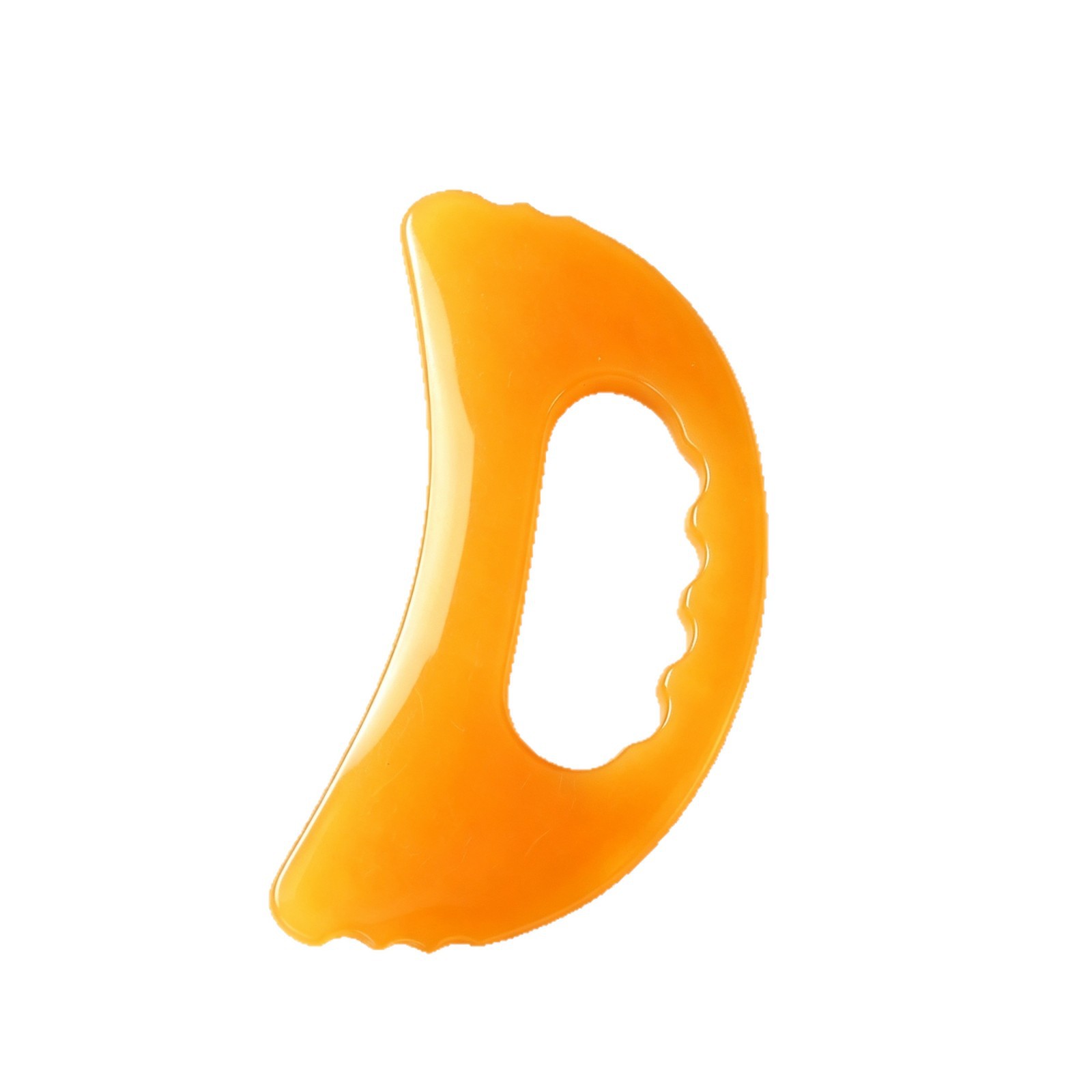 Resin Gua Sha Crescent Massage Board Full Body Meridian Scraping Tool for Neck Shoulder Back - Image 5
