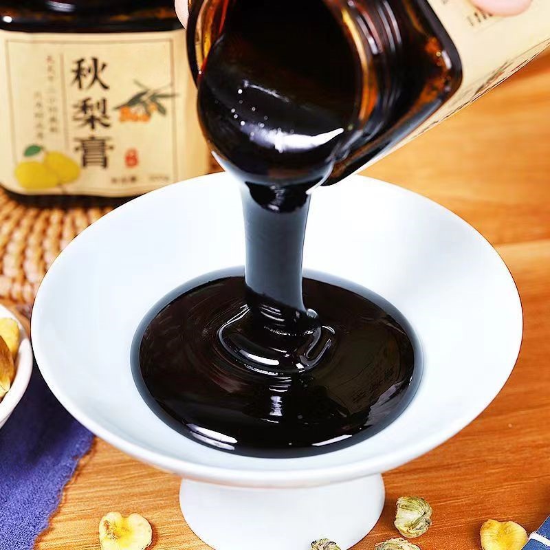 Handcrafted Loquat Pear Paste 枇杷秋梨膏 Ready to Eat Herbal Fruit Paste 130g - Image 2