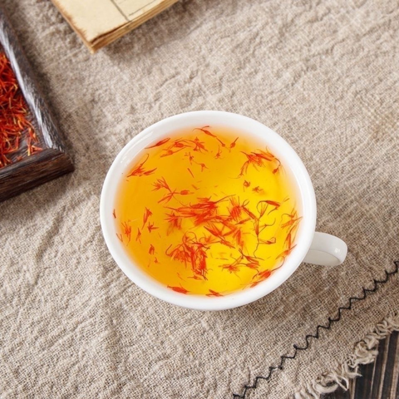 Safflower (Carthamus tinctorius) — Xinjiang Dried Hong Hua for Tea, Wine & Foot Soak - Image 3