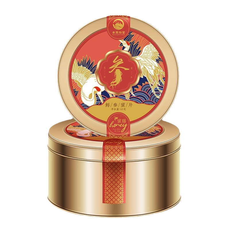 Ready to Eat Honey Ginseng Slices 65g Jar Portable Fresh Ginseng Slices for Tea - Image 5