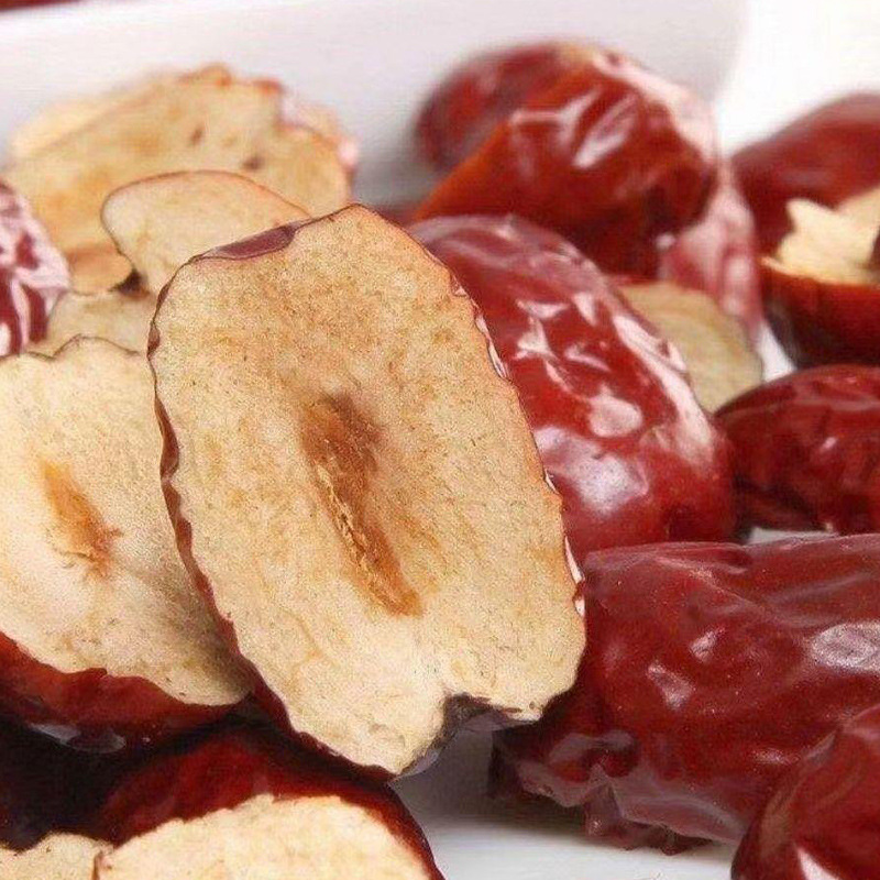 Dried Red Jujube Slices Pitted Seedless Jujube Slices Ready to Eat or Brew Tea - Image 4